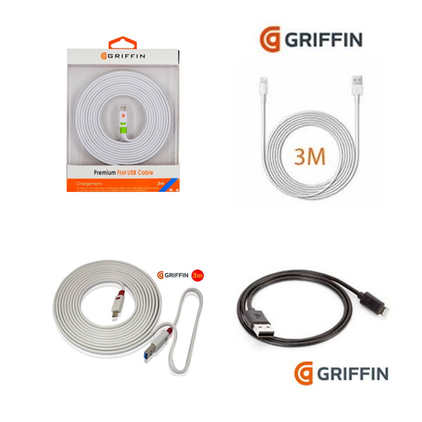 Griffin Cable USB y cargador para carro para iPhone 6 5S 5C